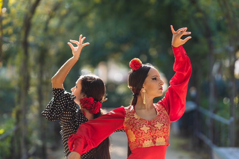 Flamenco dancers