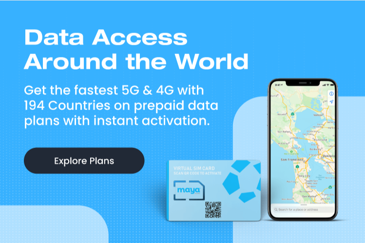 Data access around the world. Get the fastest 5G & 4G with 194 countries on prepaid data plans with instant activation. Explore Plans!