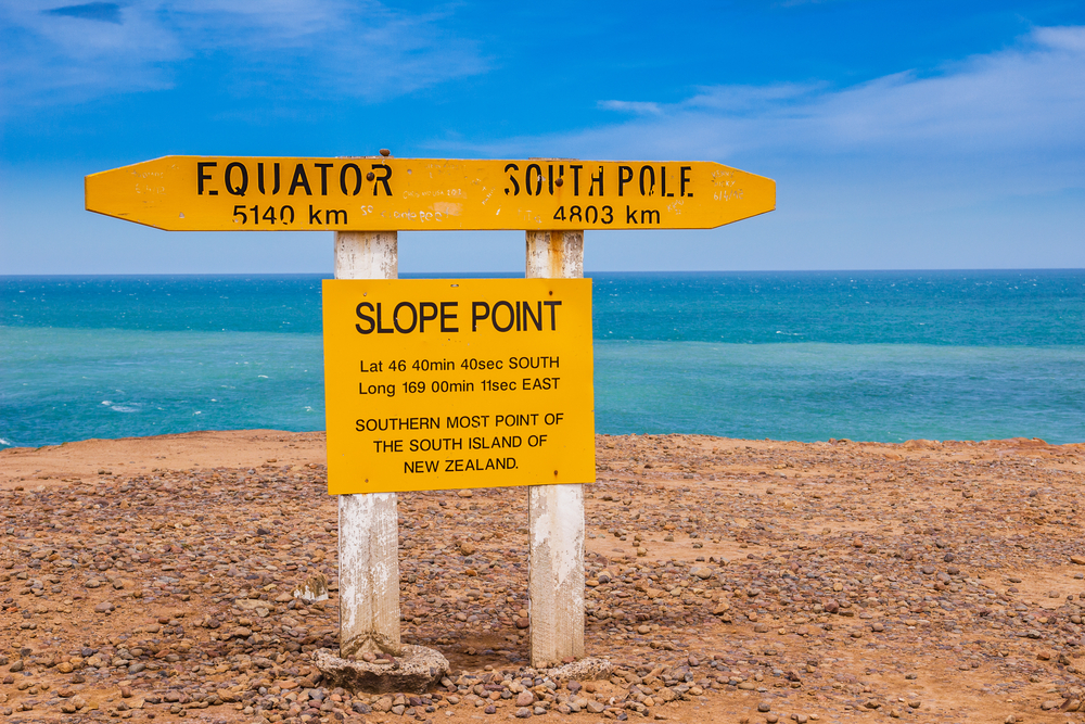 Slope Point, New Zealand