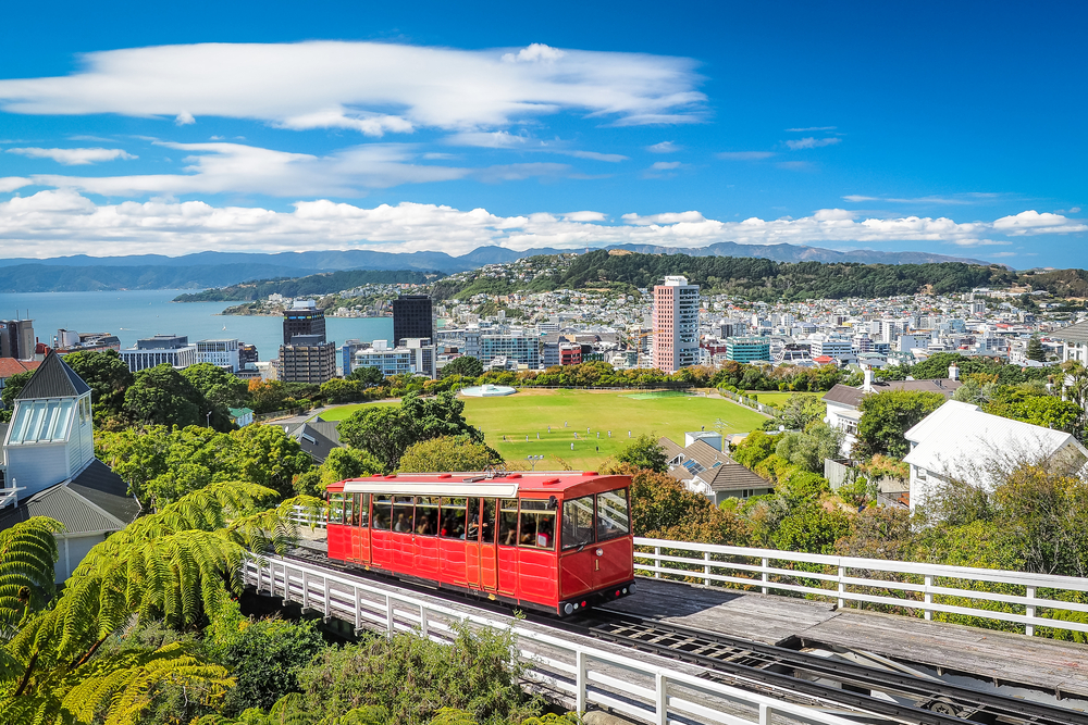 Wellington Cable Car, the landmark of New Zealand