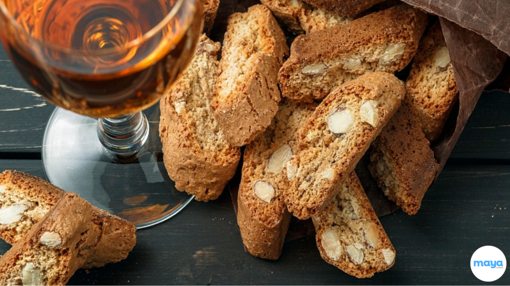 Cantucci e Vin Santo (Almond Cookies with Dessert Wine)