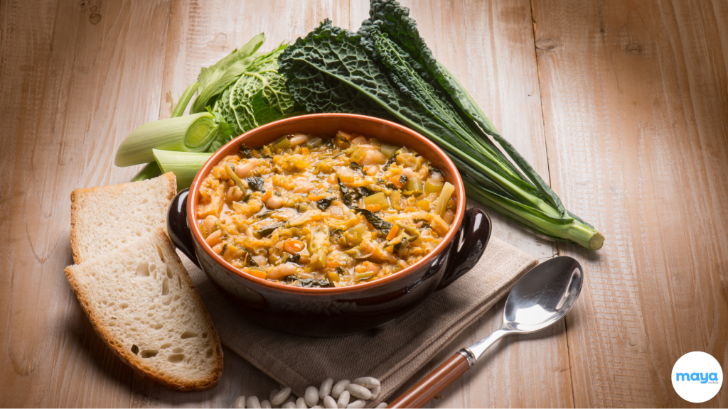 Ribollita (Tuscan Bread and Vegetable Soup)