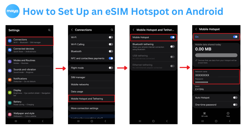 How to Set Up an eSIM Hotspot on Android