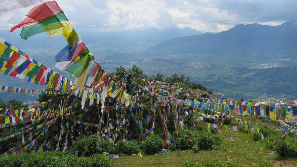 Hiking to Nagarjun Peak