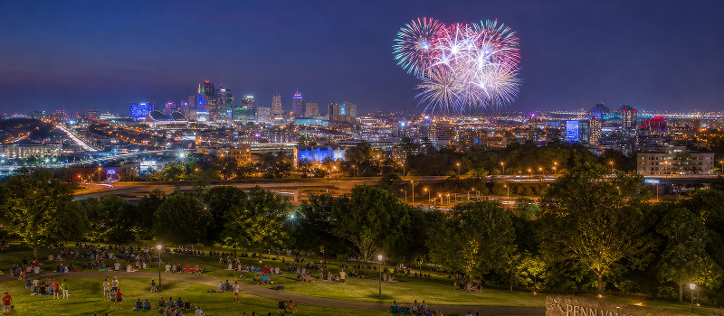 Kansas City Fourth of July fireworks