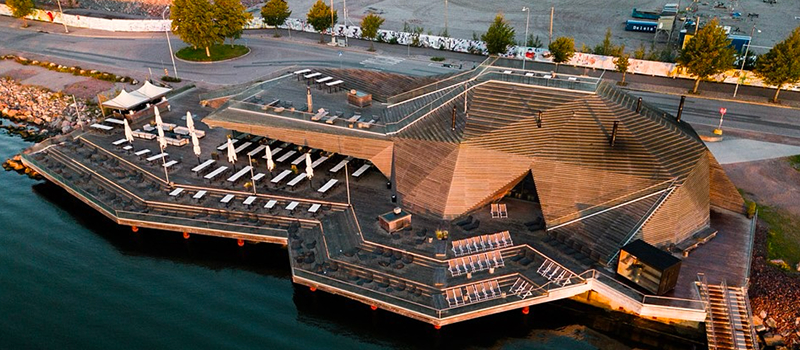 Löyly sauna in Helsinki Finland best wellness destinations in Europe