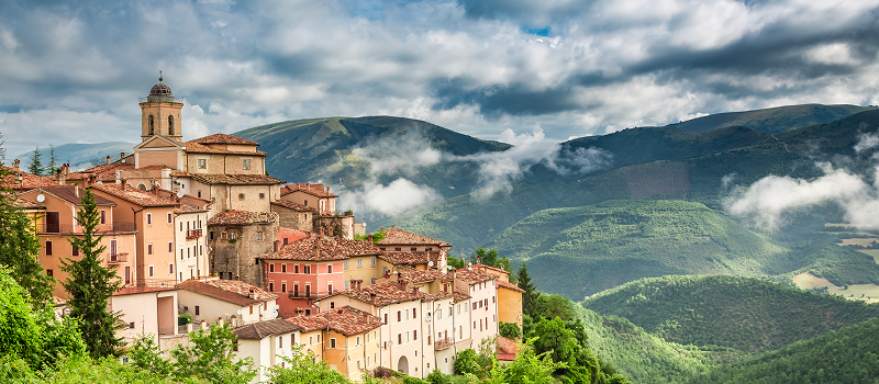 small town in Umbria Italy European destination