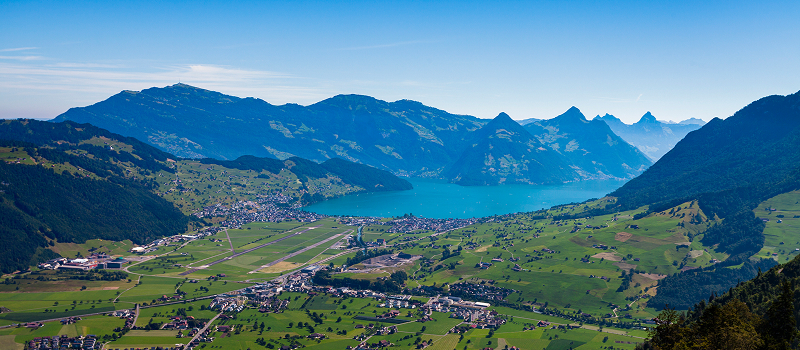 Lake Lucerne Stanserhorn Switzerland 