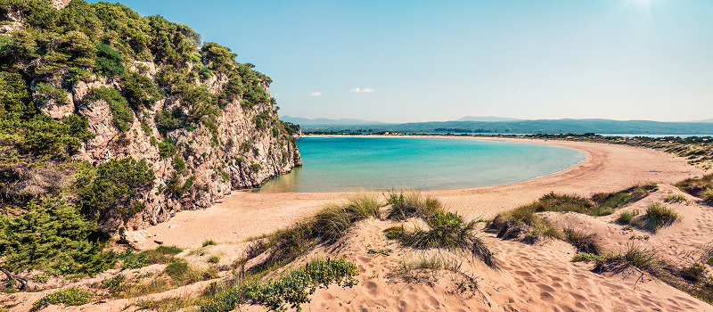 Voidokilia Beach Greece 