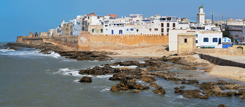 Essaouira Morocco where the legendary Trojan Horse comes ashore in The Odyssey
