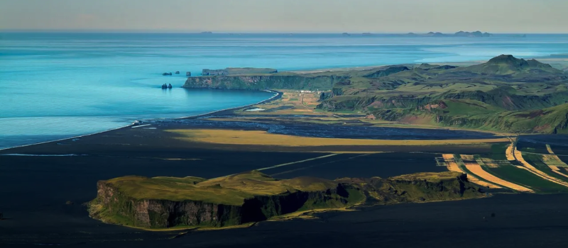 Hjörleifshöfði South Iceland.