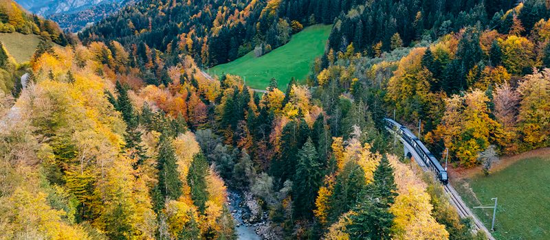scenic train rides in Europe GoldenPass Express